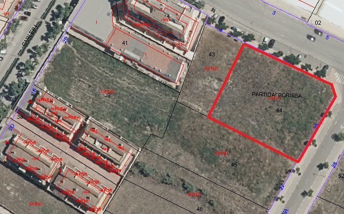 Plot of urban land for sale in Pedreguer