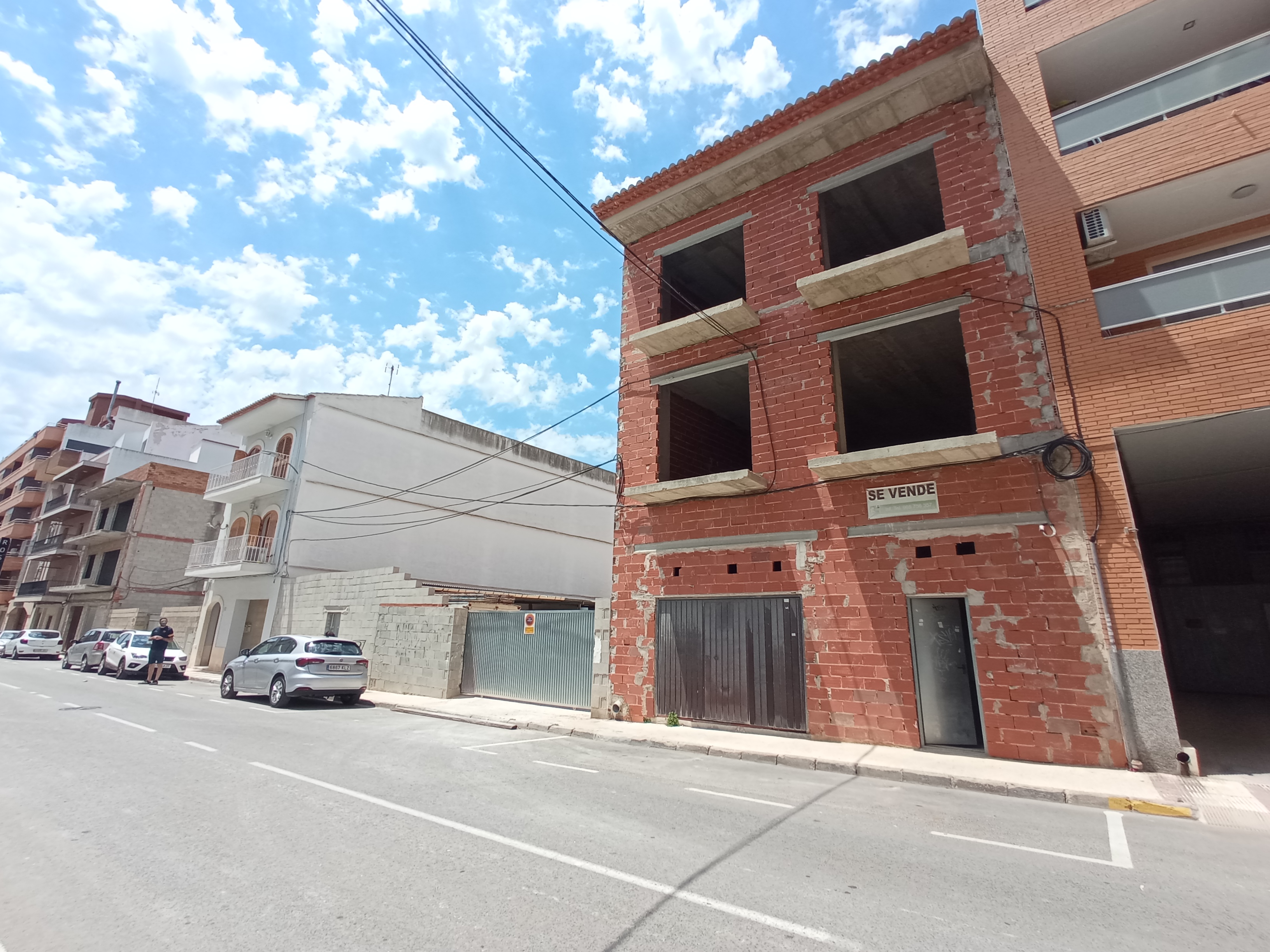 Housing under construction in Gata de Gorgos